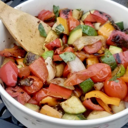 Grilled And Sauteed Summer Veggie Medley